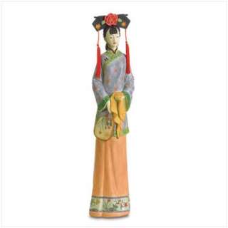CHINESE QING DYNASTY PRINCESS STATUE CEREMONY FIGURINE  