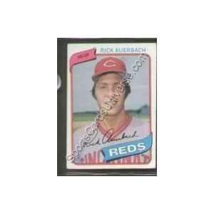  1980 Topps Regular #354 Rick Auerbach, Cincinnati Reds 