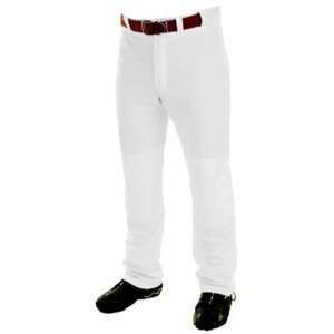  Martin Custom Baseball Open Hemmed Bottom Baggy Fit WHITE 