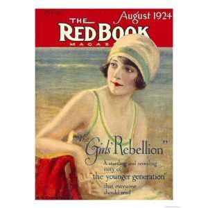  Redbook, August 1924 Premium Poster Print, 24x32