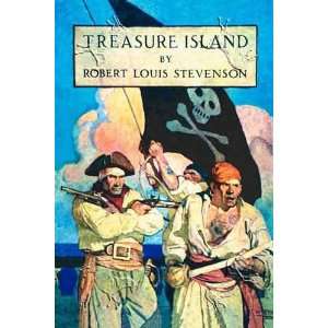  Treasure Island [book jacket] by Newell Convers Wyeth 