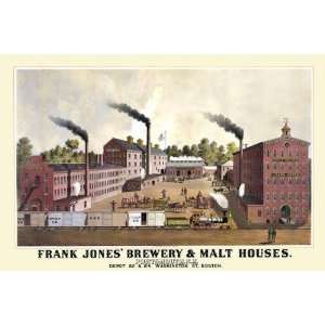   Jones Brewery & Malt Houses 28x42 Giclee on Canvas