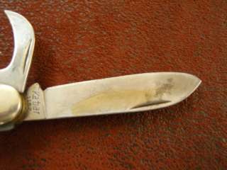 Vtg Ka Bar 1152 Folding Camp Knife Multi Tool USA Made Pocket KNIFE 
