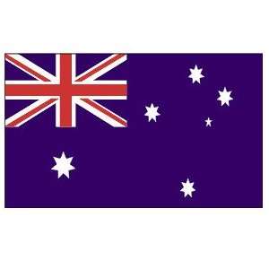  Australia Flag 6X10 Foot Nylon PH and FR Patio, Lawn 