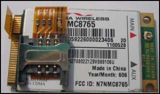 Solderless USIM/SIM Socket for HP UN2400/2420/Gobi1000  