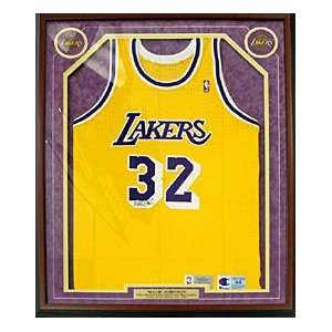   Framed Los Angeles Lakers Authentic Jersey (PSA/ DNA) 