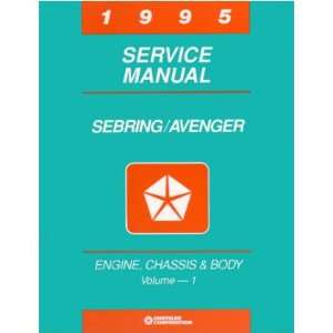  1995 SEBRING AVENGER Shop Service Repair Manual Book Automotive