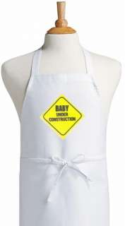 Baby Under Construction Apron For Expectant Moms  