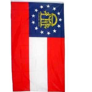  Large New 4x6 Georgia State Flag US USA American Flags 