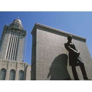  Lincoln Statue at Nebraska State Capitol, Lincoln, Nebraska 