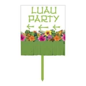 Luau Party Yard / Lawn Sign Case Pack 3