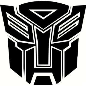  Autobots Logo (Car Tattoo, Sticker, Decal, Graphic) GRY 