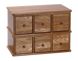 Solid Oak 150 CDs Apothecary Style Multimedia Cabinet  