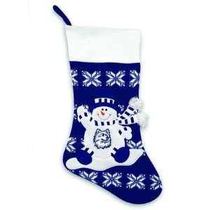  Uconn Snowman Knit Stocking