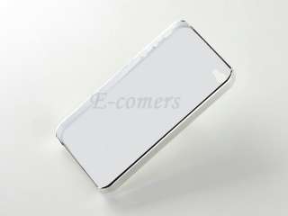   New Deluxe White Patent Leather Chrome Case Cover in Gift Box  