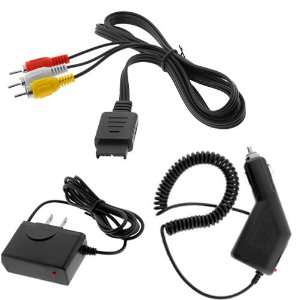  + Home Travel Charger + AV Composite Cable for Sony PSP Electronics