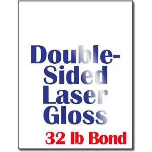  32lb White Laser Gloss   500 Sheets
