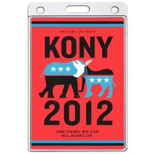 Kony 2012 Laminated Badge 3 X 4.12 