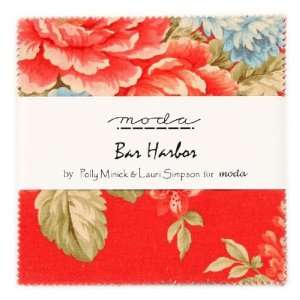  Moda Bar Harbour 5 Charm Pack By The Each Arts, Crafts 