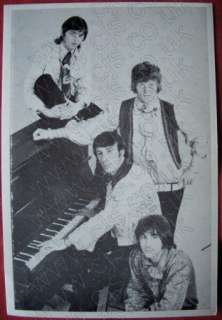 The Four Kents Original Promotional Postcard Rare 1968  
