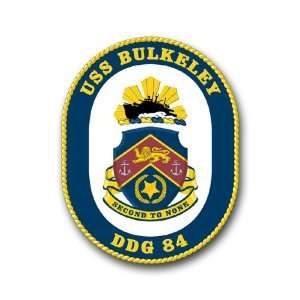  US Navy Ship USS Bulkeley DDG 84 Decal Sticker 3.8 