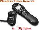 Wireless Timer Remote for Olympus E 1 E 3 E10 E20 E20N E100RS E300 RM 