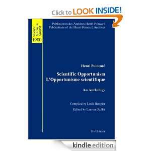 Scientific Opportunism / LOpportunisme scientifique An Anthology 