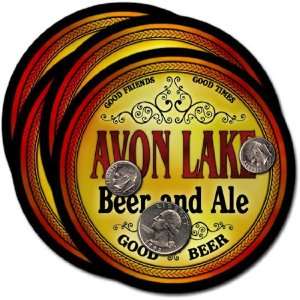 Avon Lake, OH Beer & Ale Coasters   4pk
