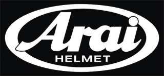Arai Helmets vinyl performance decal sticker  