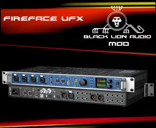 RME Fireface UFX + Black Lion Audio Premium Mod  