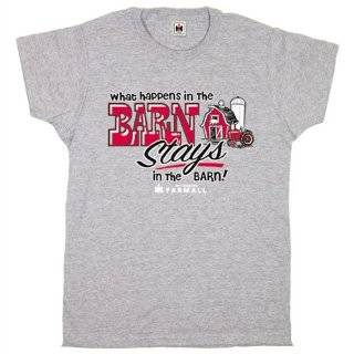 Farmall T Shirt What Happens Stays In Barn by Country