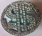 Gold Tapout UFC MMA Rhinestone Hip Hop Belt Buckle NEW  