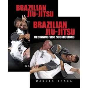  BJJ Side Control Submissions 2 DVD Set with Wander Braga 