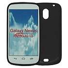 Black Skin Gel Case TPU Cover For Samsung Galaxy Nexus SCH I515 32GB 