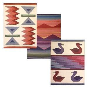  Wool tapestries, Ayacucho Visions (set of 3)