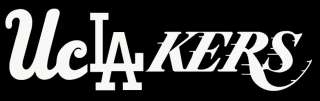 Lakers/Dodgers/Bruins Decal Sticker 11x3 UCLA  