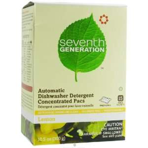    Seventh Generation Auto Dish Pacs, Lemon 15ct