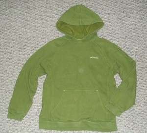 Columbia Sportswear Boys M(10/12) Green Hoodie Sweatshirt *FREE SHIP 