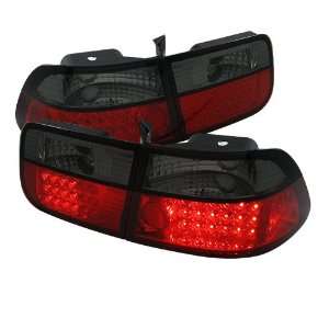   Auto ALT YD HC96 2D LED RS Honda Civic 2 Door Red/Smoke LED Tail Light