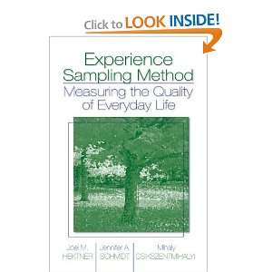   the Quality of Everyday Life [Paperback] Joel M. Hektner Books