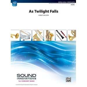  As Twilight Falls Conductor Score & Parts Sports 
