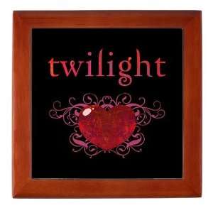 Twilight Fire Heart Twilight Keepsake Box by  