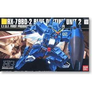  Gundam RX 79BD 2 Blue Destiny Gundam Unit 2 HGUC 1/144 