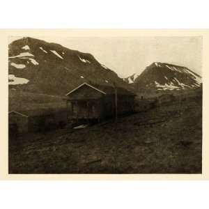 1922 Print Arctic Coal Company Store Tourist Hotel Longyearbyen 