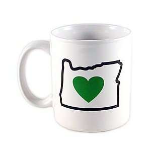  Heart Oregon Mug