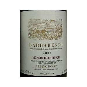   Rocca Barbaresco Vigneto Brich Ronchi 750ml Grocery & Gourmet Food