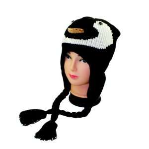  Penguin Animal Hat Plushy Animal Cap Kid Size Toys 