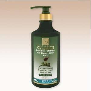   Dead Sea Olive Oil & Honey Shampoo for Strong Shiny Hair Beauty