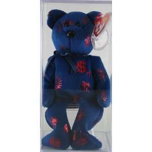  Ty Beanie Baby Billionaire 7 Bear, Autographed by Ty 