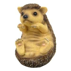  Baby Hedgehog Sitting Up with Paws Extended Sculpture 